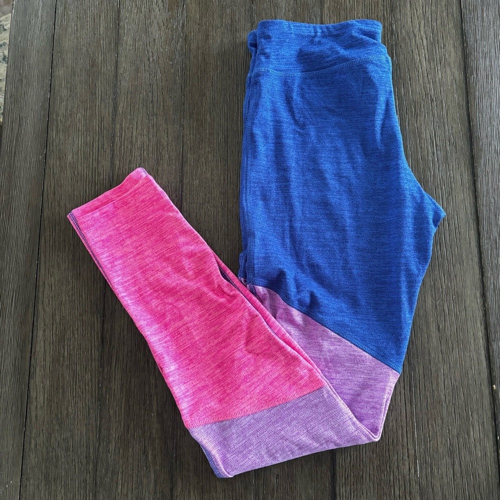 Champion Leggings‎ Girls XL 14/16 Athletic Pink Purple Blue